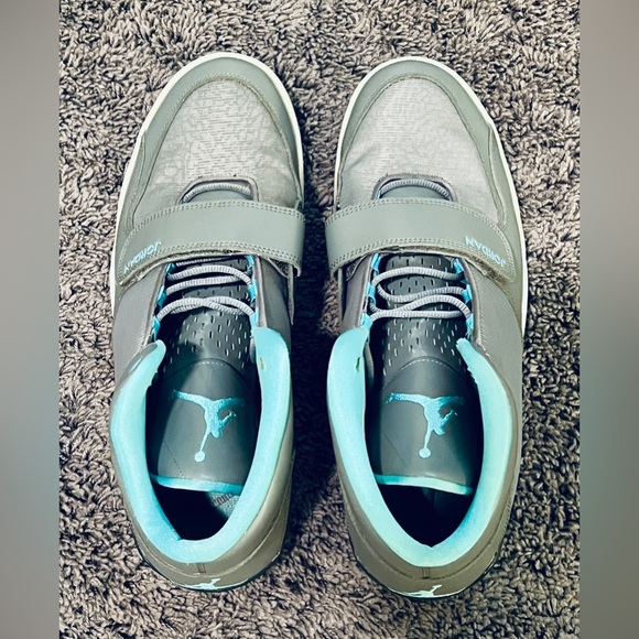 Nike Jordan Flight Club 90s - Cool Grey Gamma Blue - Men’s Size 12 - 602661-015 - Picture 8 of 10